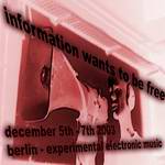 Informations wants to be free 2003
